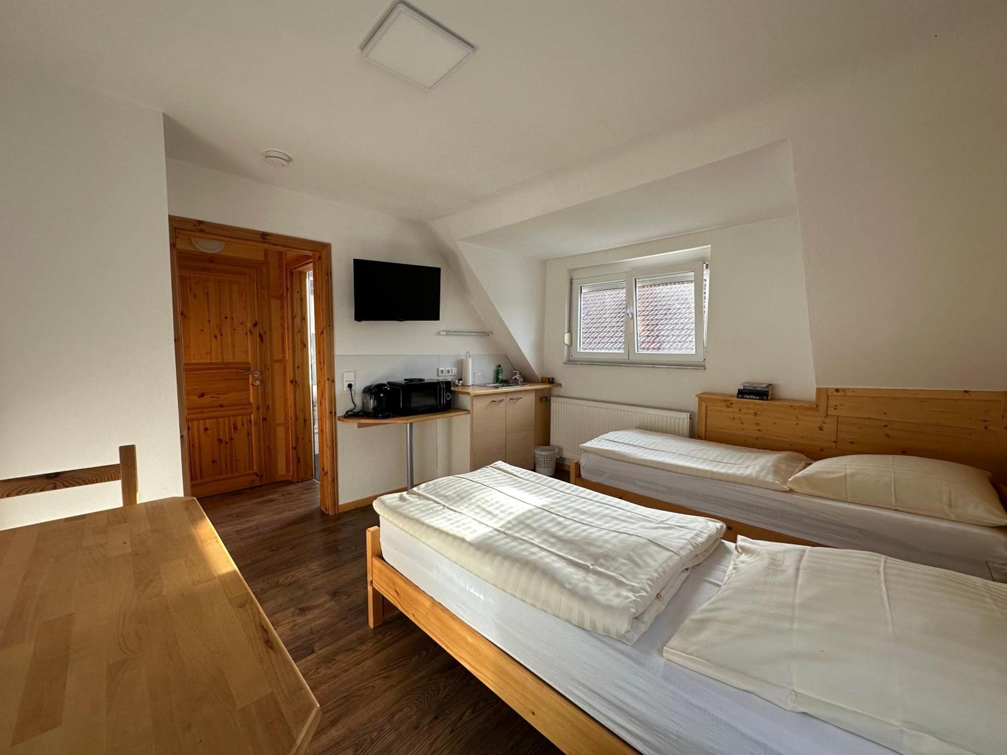 Pension Schramm Karlsruhe Esterno foto